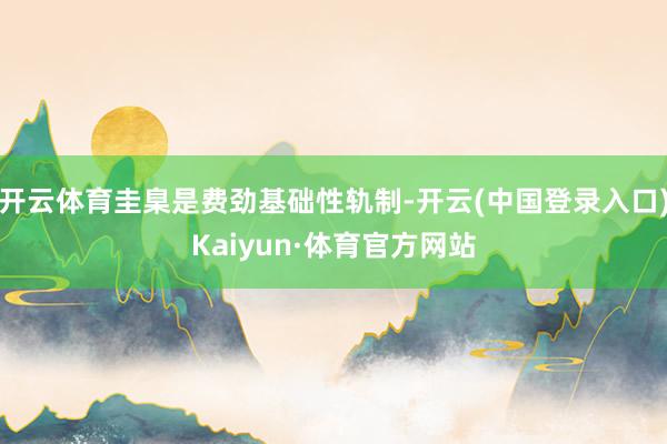 开云体育圭臬是费劲基础性轨制-开云(中国登录入口)Kaiyun·体育官方网站